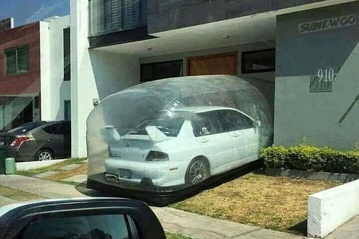 (ویدئو) ایده جذاب برای محافظت از بدنه خودرو!