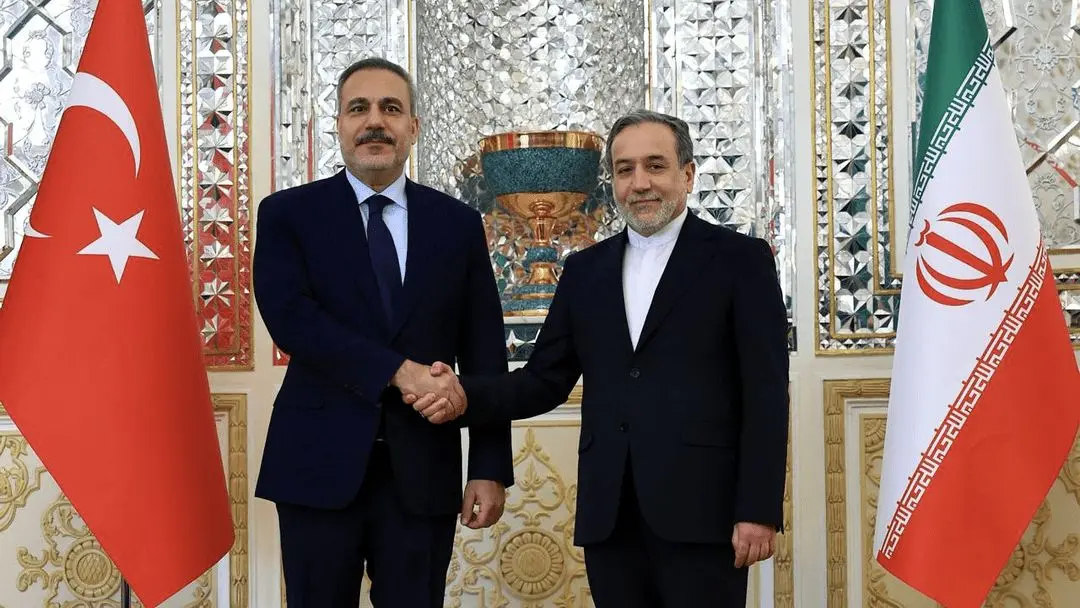 استقبال سید عباس عراقچی از  هاکان فیدان