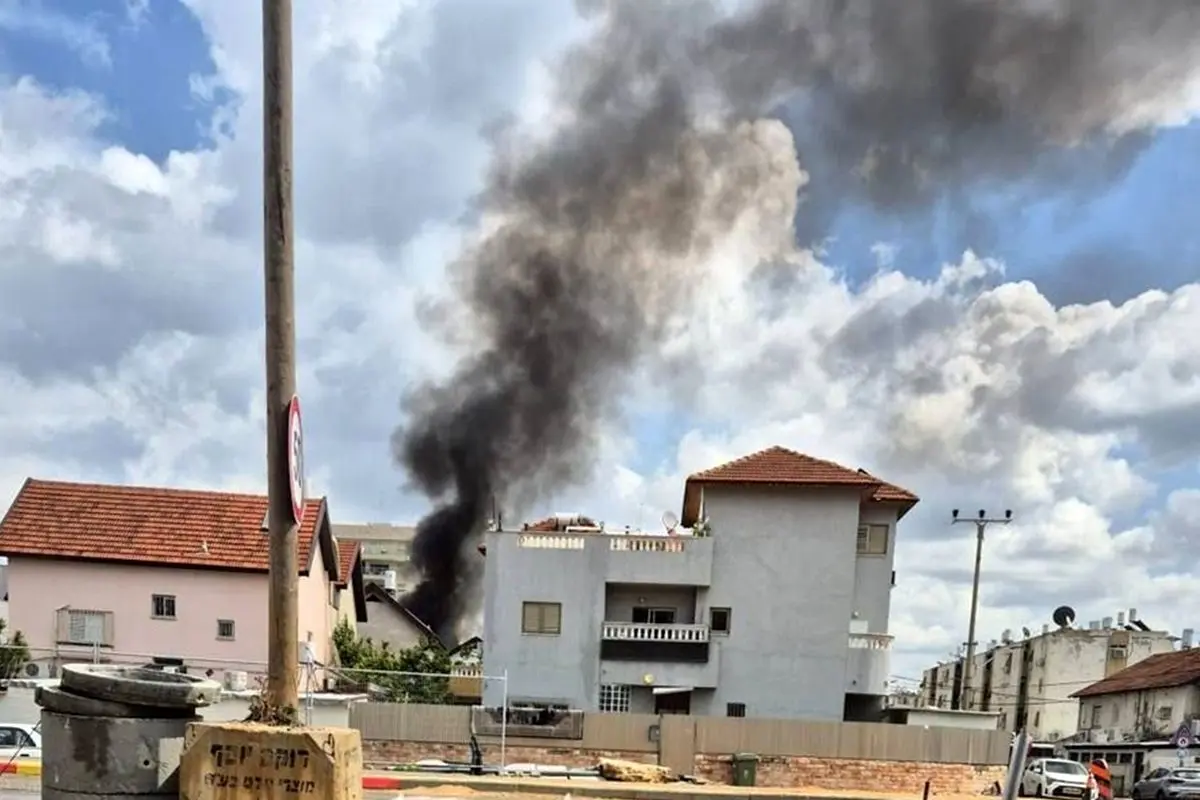 نتانیاهو و اسموتریچ در محل اصابت موشک ایرانی