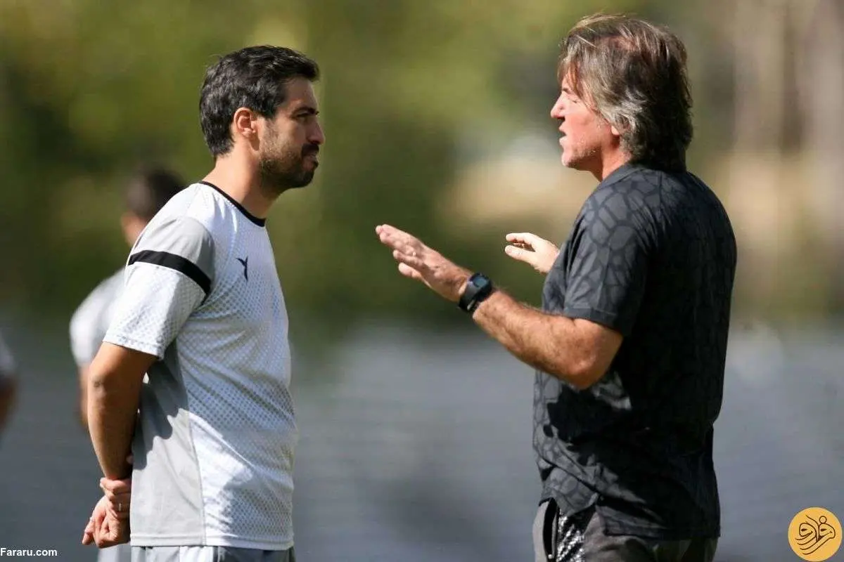 ناراحتی ساپینتو از مصاحبه خسرو حیدری!