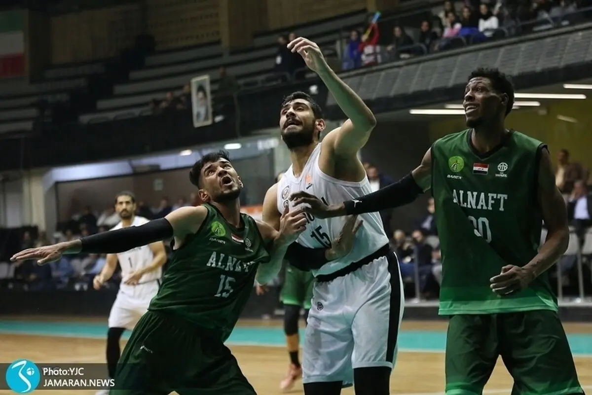 (ویدئو) درگیری شدید در فینال سوپرلیگ بسکتبال غرب آسیا در تهران