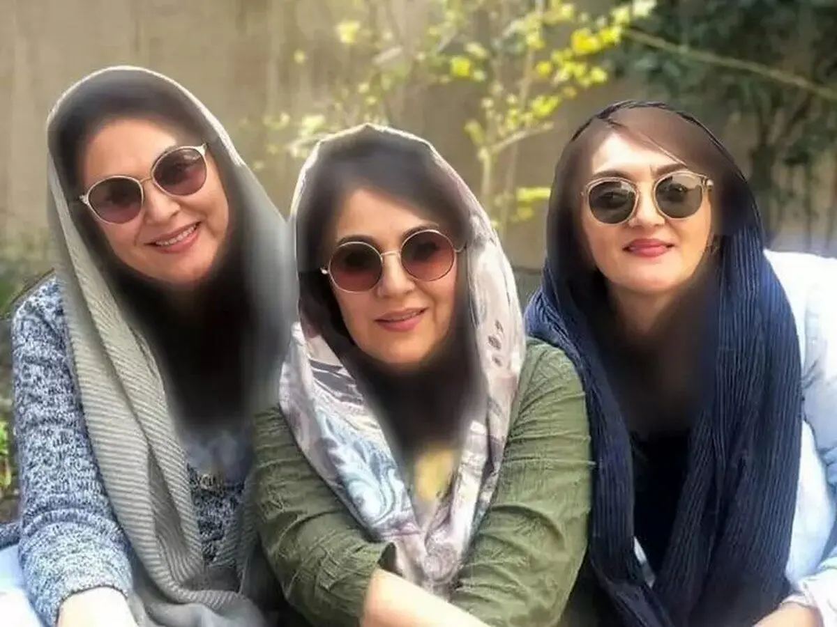 (عکس) این ۳ خواهر معروف‌ترین هنرمندان ایران شدند