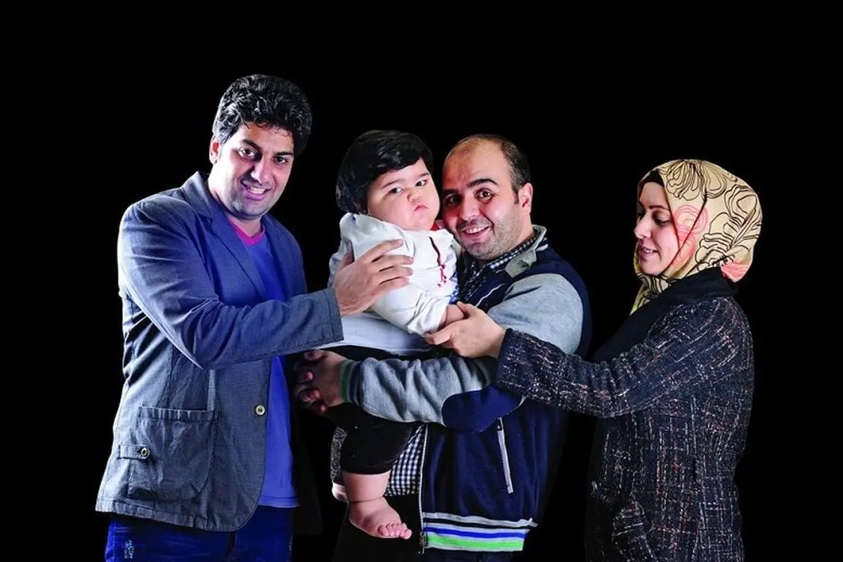 تپلترین کودک ایرانی؛ او وقتی ۱۰ ماهه بوده وزنش به ۳۵ کیلوگرم رسید