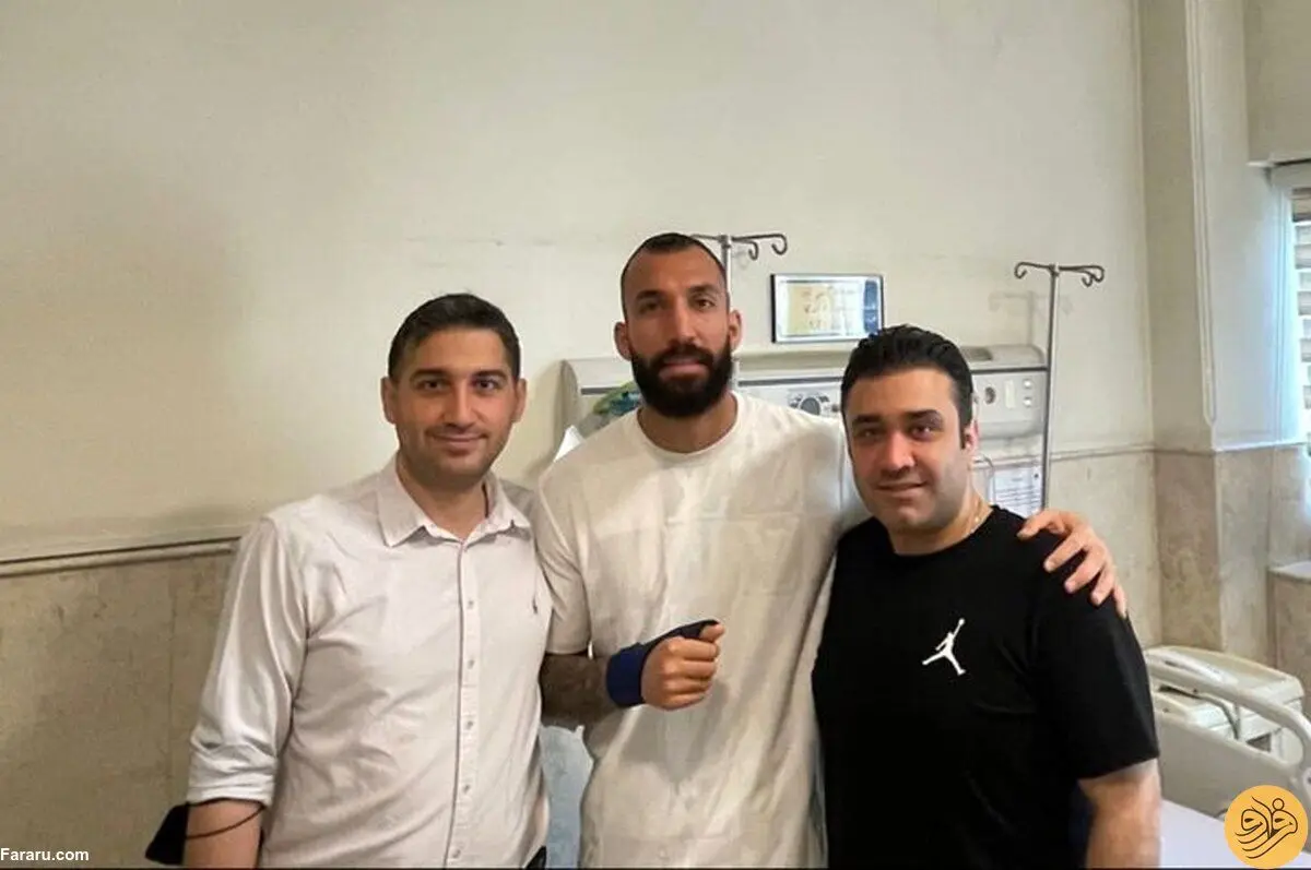 روزبه چشمی جراحی شد