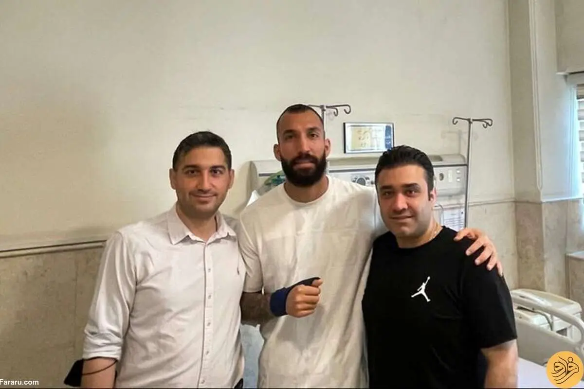 روزبه چشمی جراحی شد