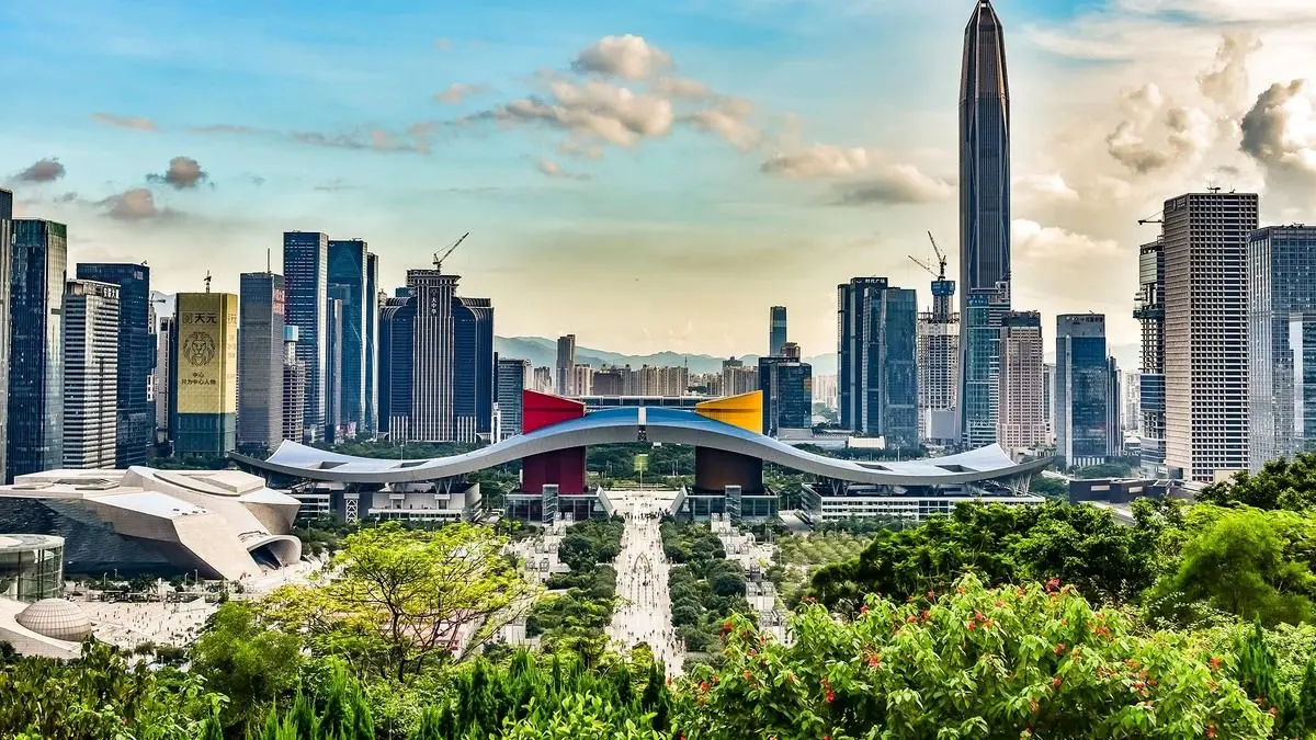 (عکس) تغییرات سنگین یک شهر مهم چین طی ۳۹ سال!