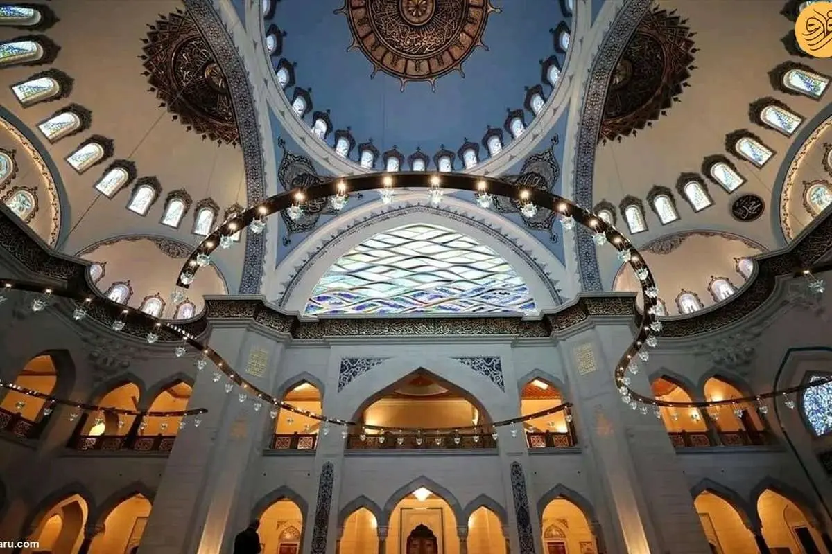 (ویدئو) افتتاح مسجدی به نام فرمانده عثمانی توسط اردوغان