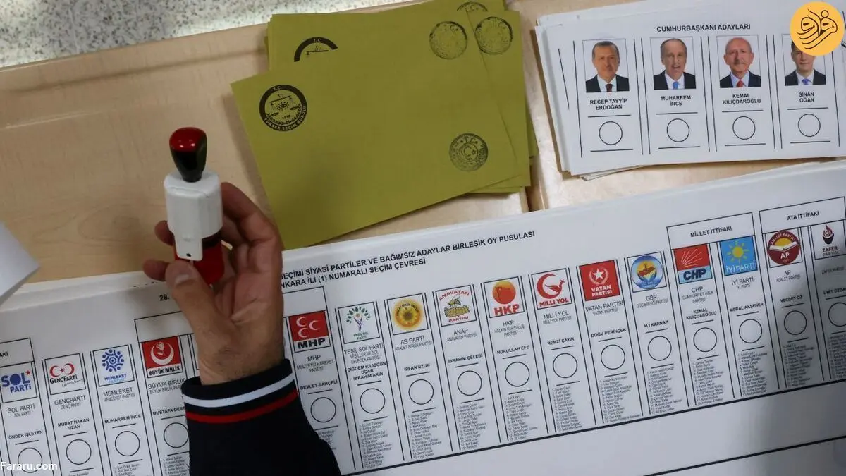(ویدئو) شمارش آرای انتخابات ترکیه