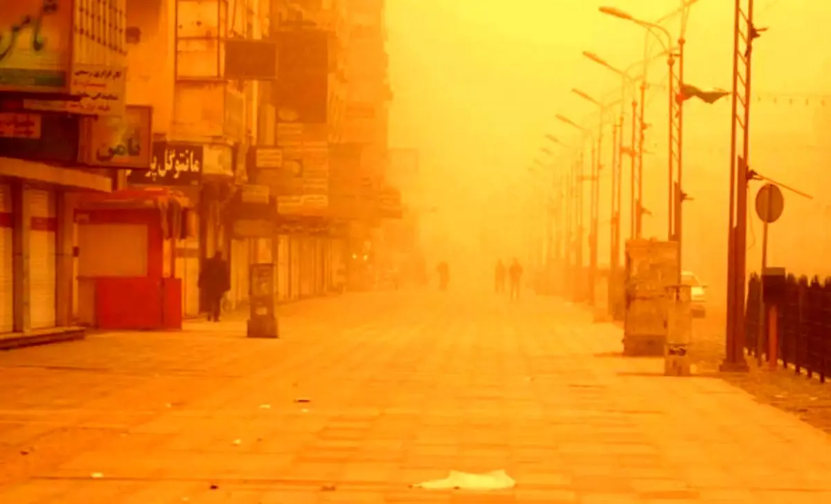 محیط زیست: منشأ گردوخاک اخیر کرمانشاه، عراق است