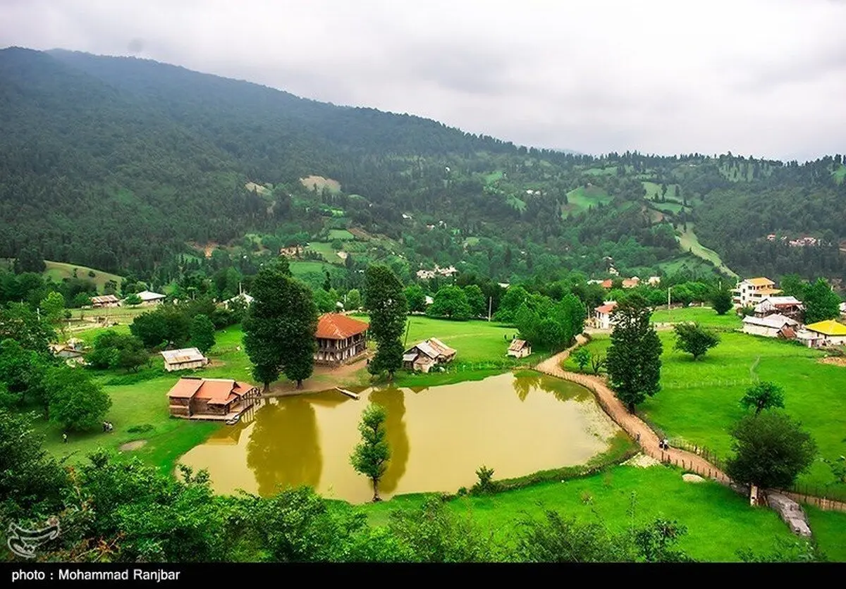 (تصاویر) روستای استخرگاه نگین گمشده رودبار