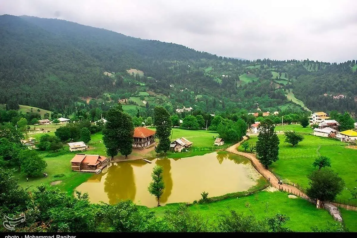 (تصاویر) روستای استخرگاه نگین گمشده رودبار