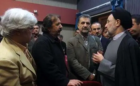 عکس> بازدید خاتمی از "عصر روز دهم"
