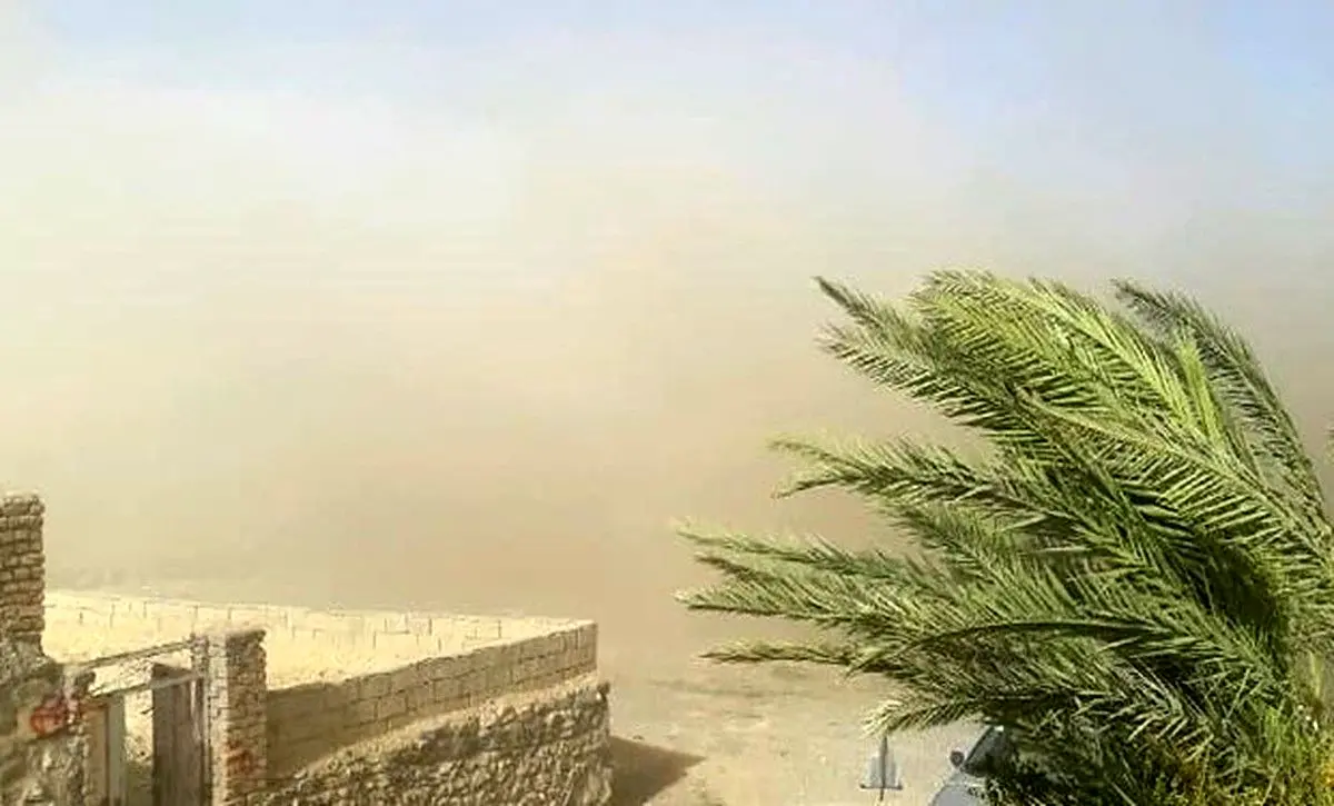 سرعت وزش باد در زابل به ۱۰۱ کیلومتر رسید