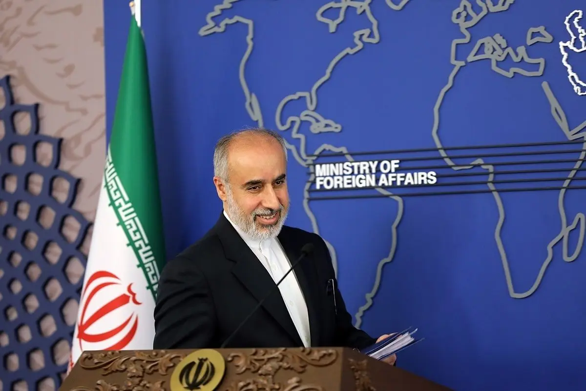پیام متفاوت کنعانی به مردم/ پرچم ایران بالاست