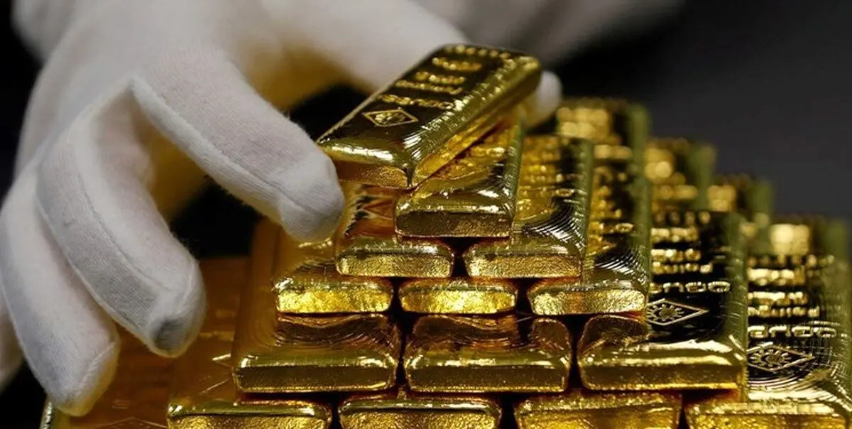 هر اونس طلا در بازار جهانی 8 دلار ارزان شد