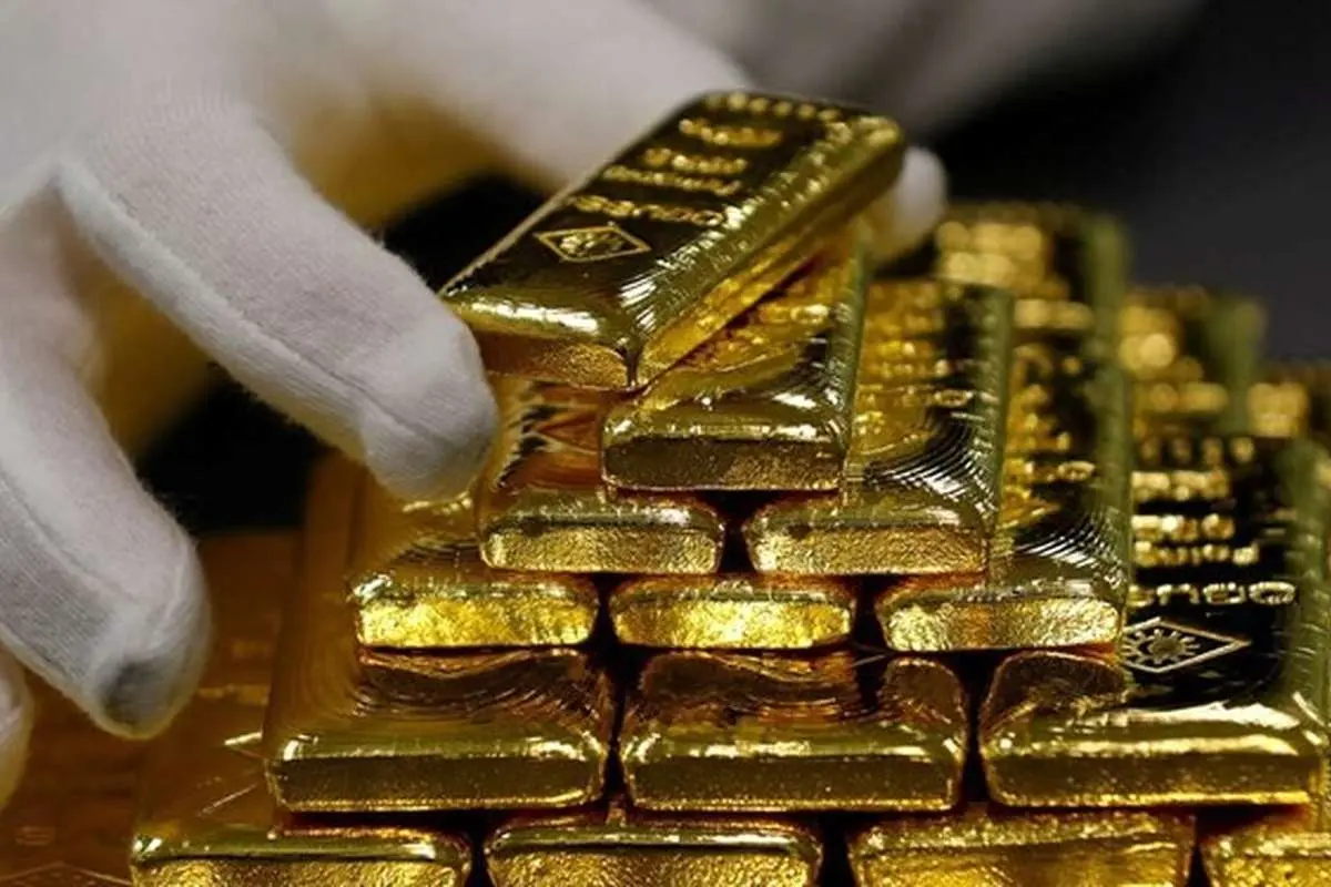 هر اونس طلا در بازار جهانی 8 دلار ارزان شد