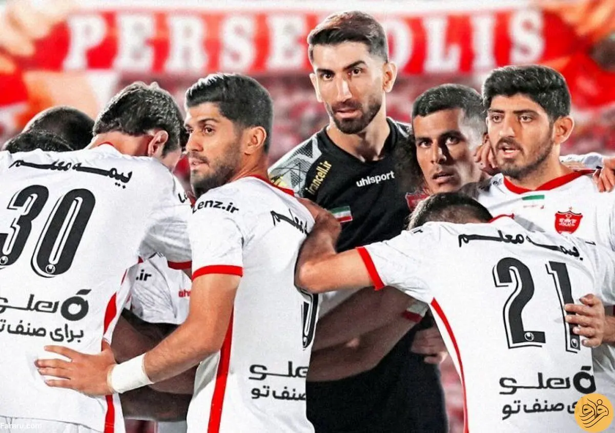(عکس) پوستر ساده باشگاه پرسپولیس برای بازی با نساجی