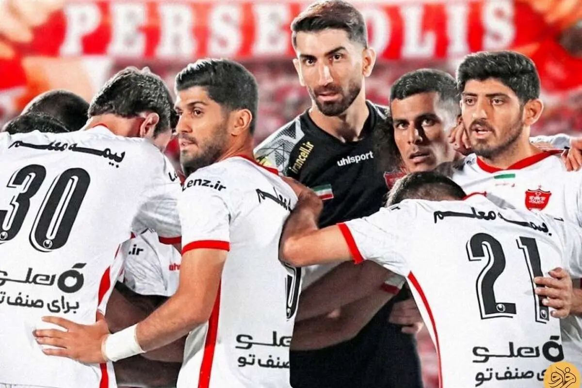 (عکس) پوستر ساده باشگاه پرسپولیس برای بازی با نساجی