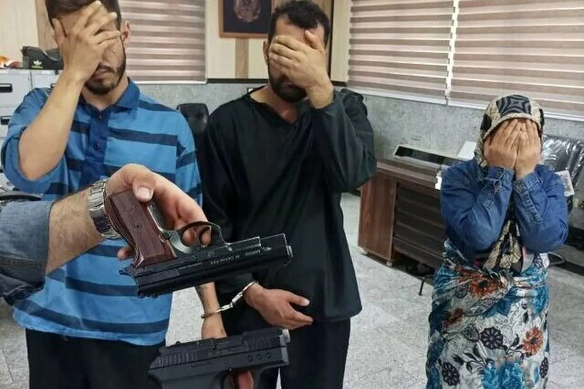 (تصویر) دستگیری سارقان مسلح پلیسنما