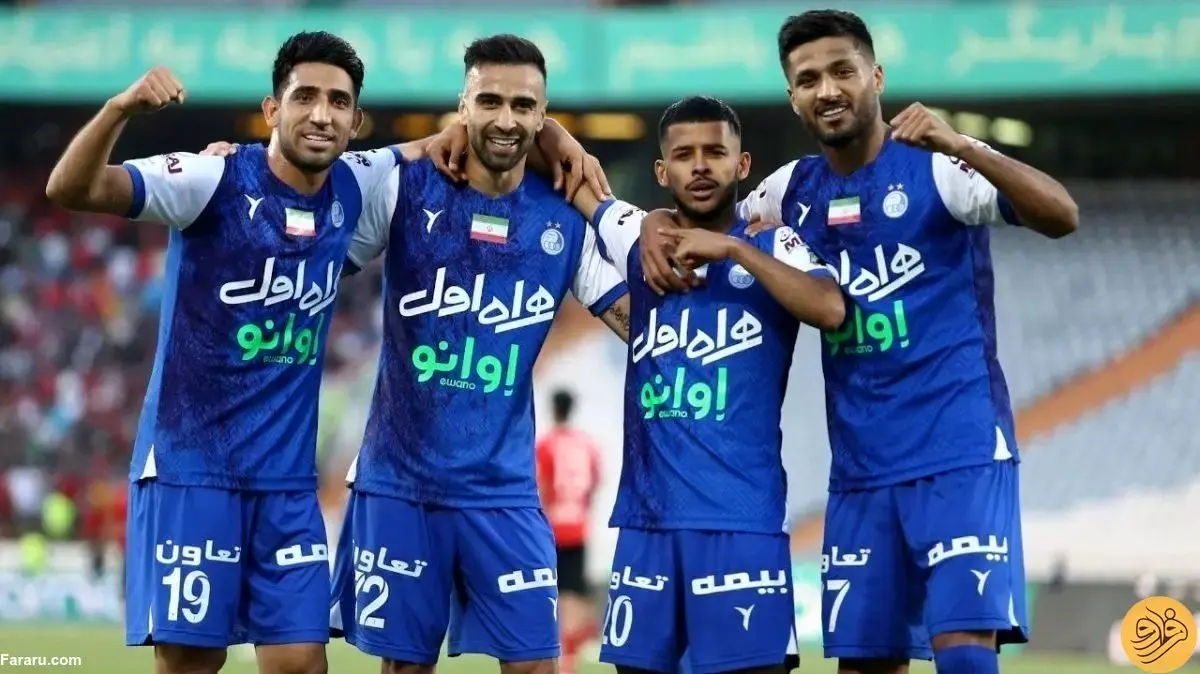 (عکس) مهدی قایدی این بار عدد ۳ را نشان داد