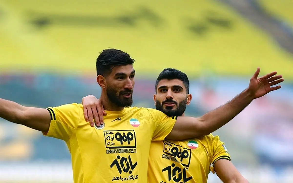 (تصویر) اشک‌های ستاره سپاهان بعد از قهرمانی پرسپولیس