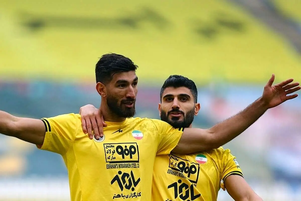 (تصویر) اشکهای ستاره سپاهان بعد از قهرمانی پرسپولیس