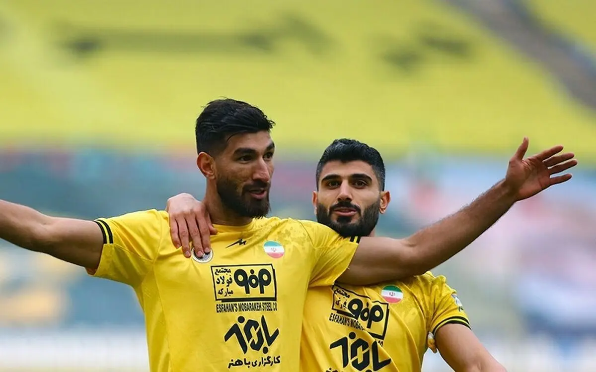 (تصویر) اشک‌های ستاره سپاهان بعد از قهرمانی پرسپولیس