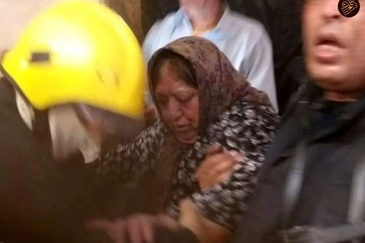 (عکس) آتش سوزی هتل زائران در کربلا
