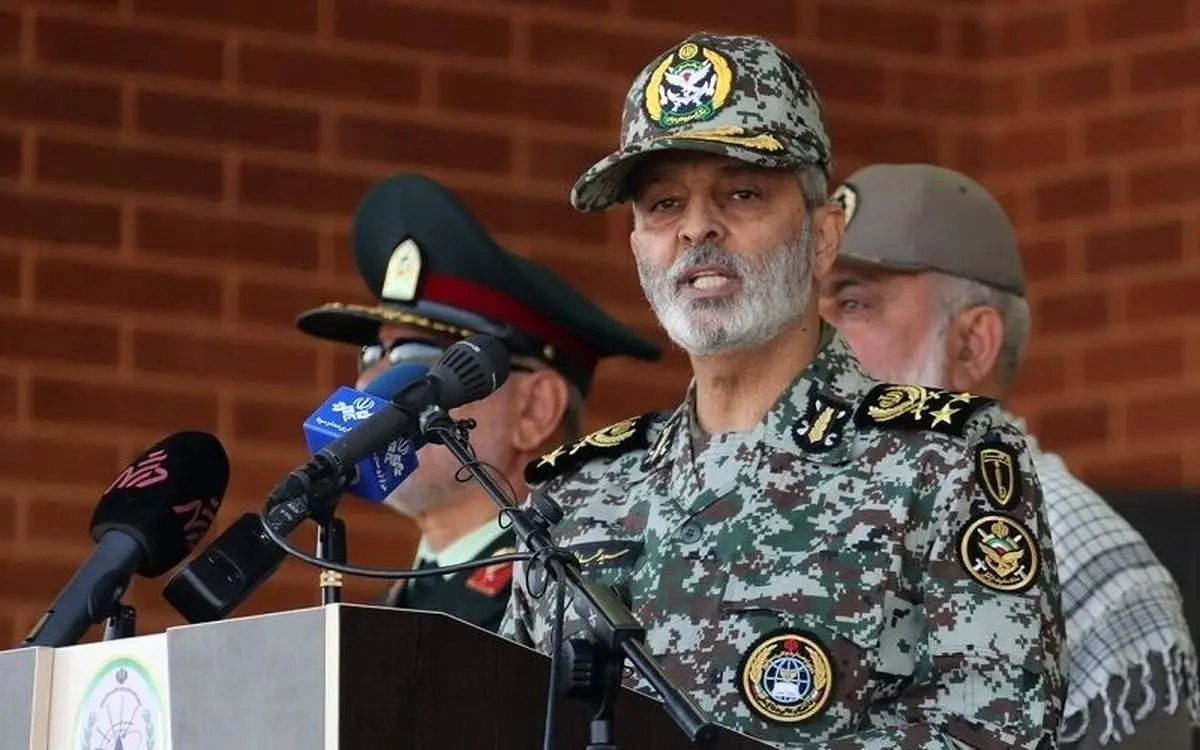 (ویدئو) خط و نشان فرمانده کل ارتش برای آمریکایی‌ها: دوران تهدید آمریکا گذشته و هر کجای جهان ...