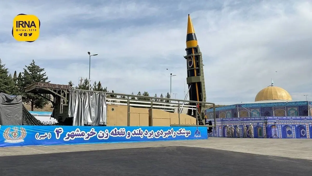 (ویدئو) اولین تصاویر از مراحل شلیک و اصابت موشک خیبر