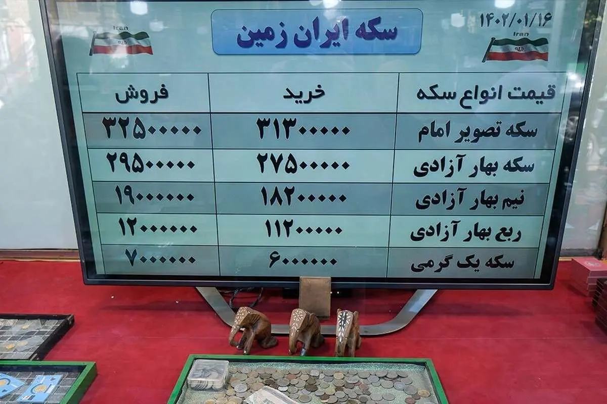 فرش قرمز سکه برای سلطان عمان