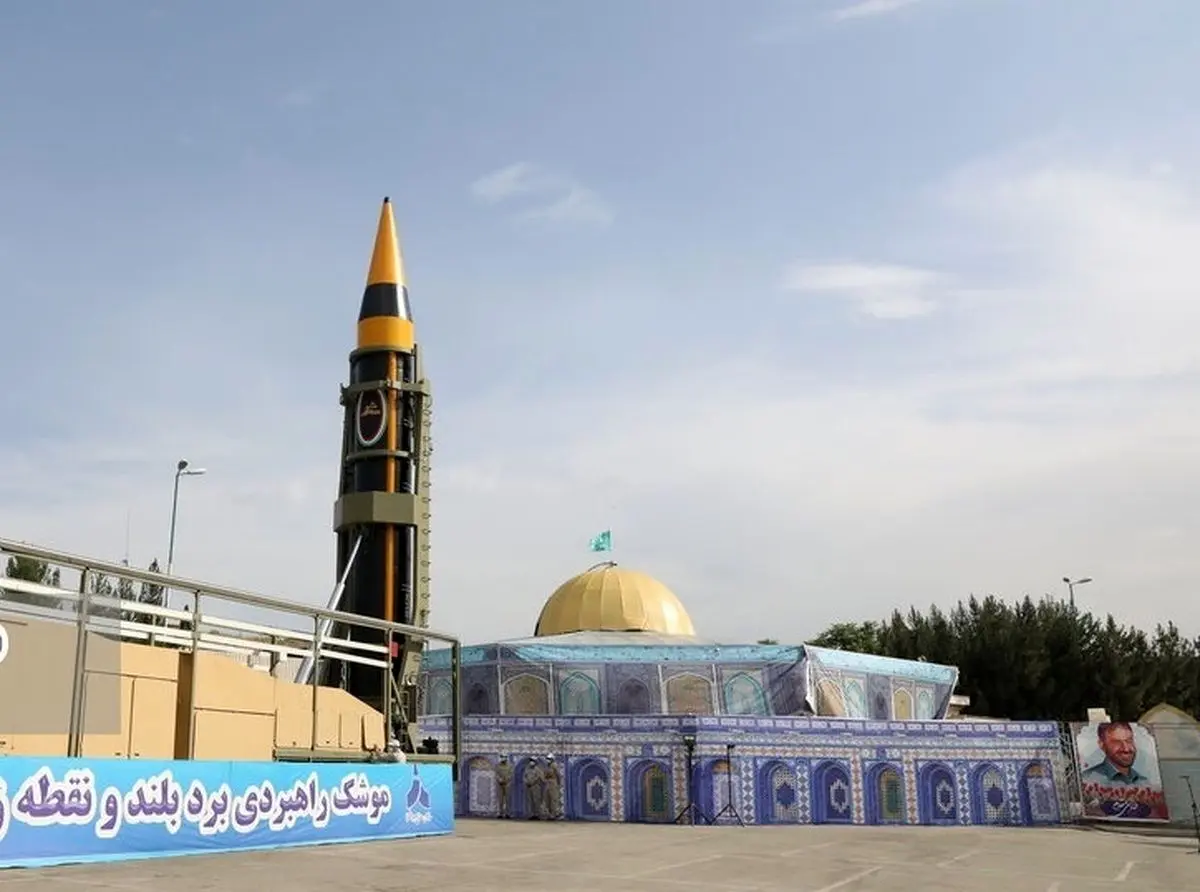 (ویدئو) رونمایی از موشک بالستیک خرمشهر ۴ با سرجنگی ۱،۵ تنی