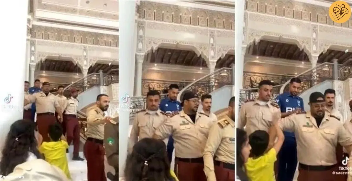 (ویدئو) ستاره الهلال در محاصره بادیگاردها