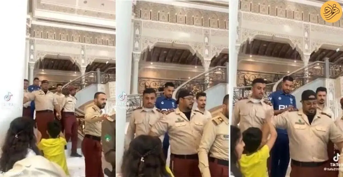(ویدئو) ستاره الهلال در محاصره بادیگاردها