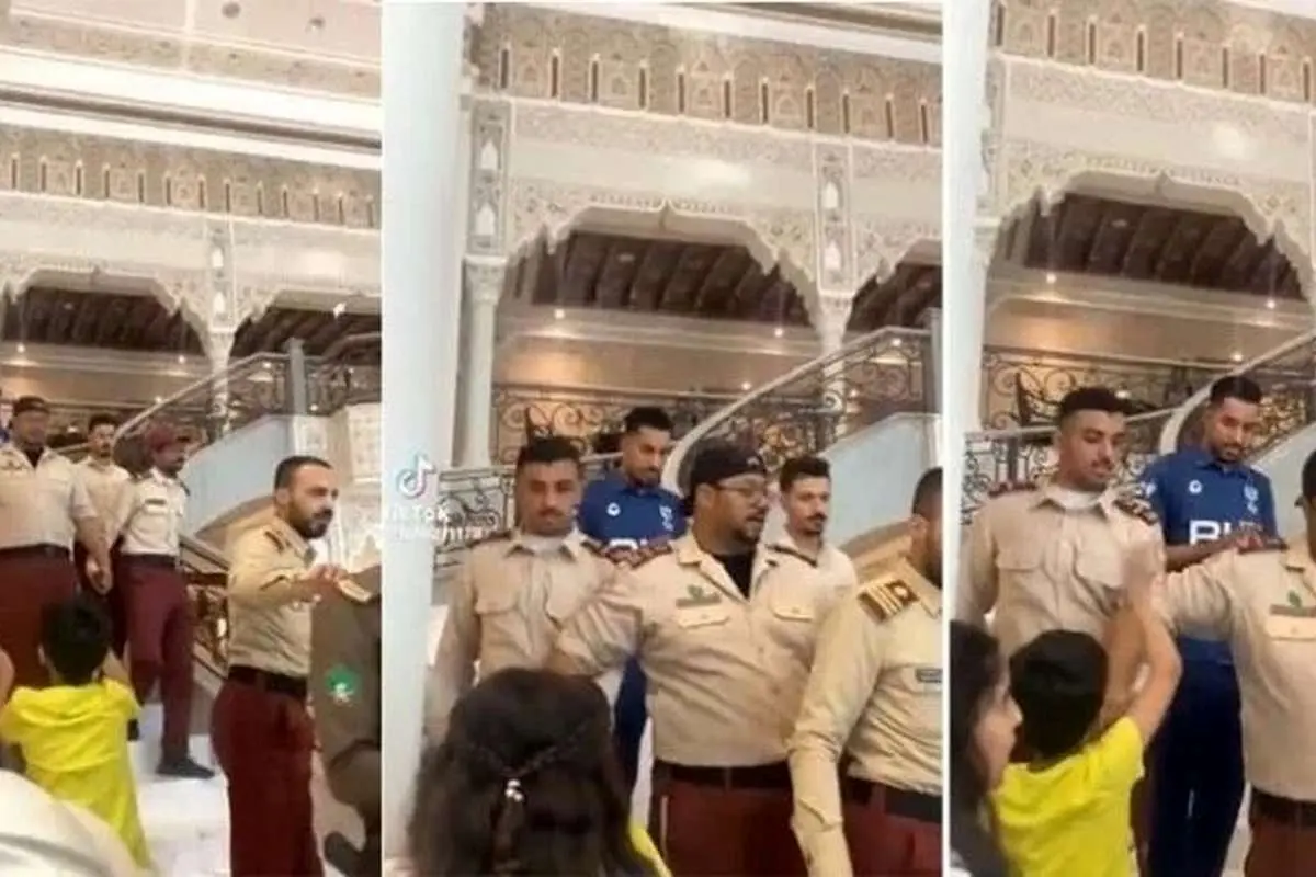 (ویدئو) ستاره الهلال در محاصره بادیگاردها