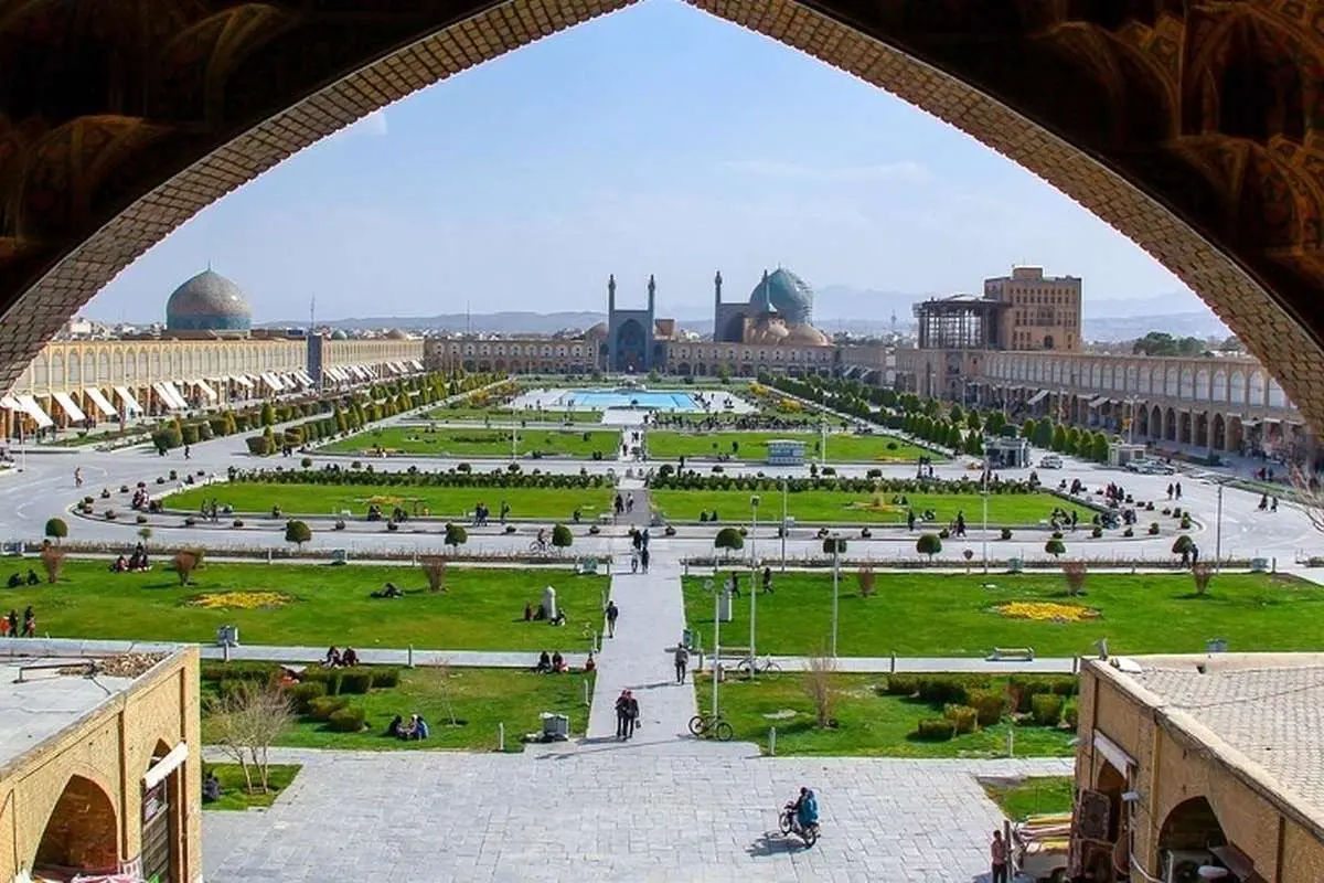 (ویدئو) میدان نقش جهان اصفهان را از این زاویه دیده بودید؟
