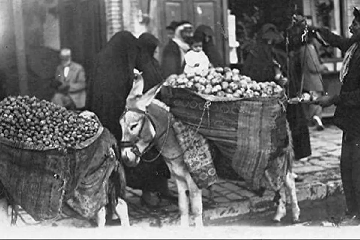 ۳ عکس دیده نشده تاریخی از فروشندگان دوره گرد؛ ۱۱۵ سال قبل