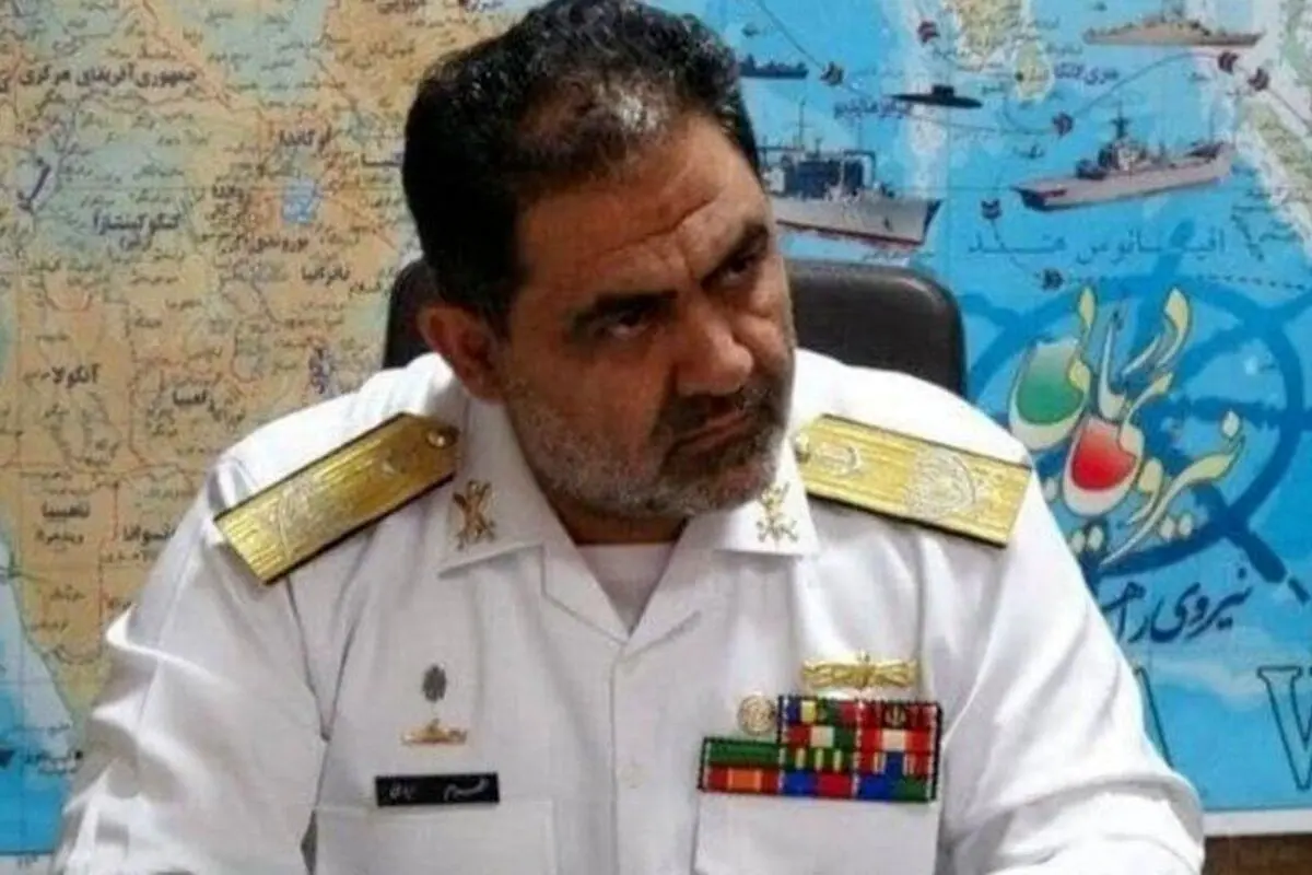 (ویدئو) شگفت‌زدگی فرمانده نیروی دریایی ارتش روی آنتن زنده!