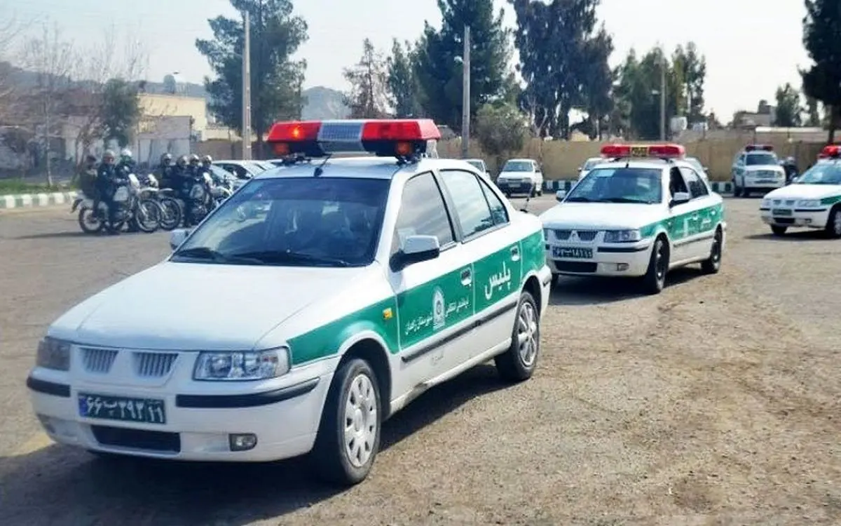 (ویدئو) روش جالب پلیس زاهدان برای به دام انداختن خودرو فراری