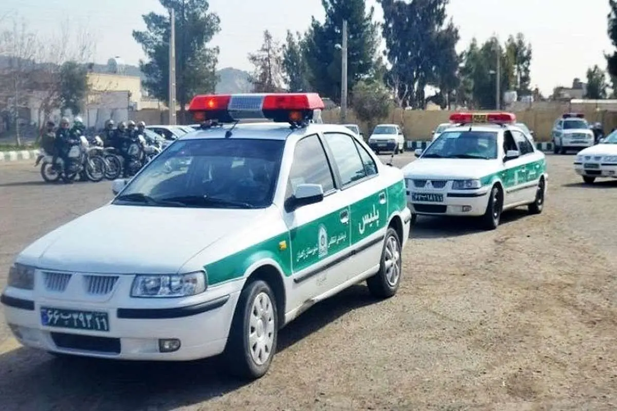 (ویدئو) روش جالب پلیس زاهدان برای به دام انداختن خودرو فراری