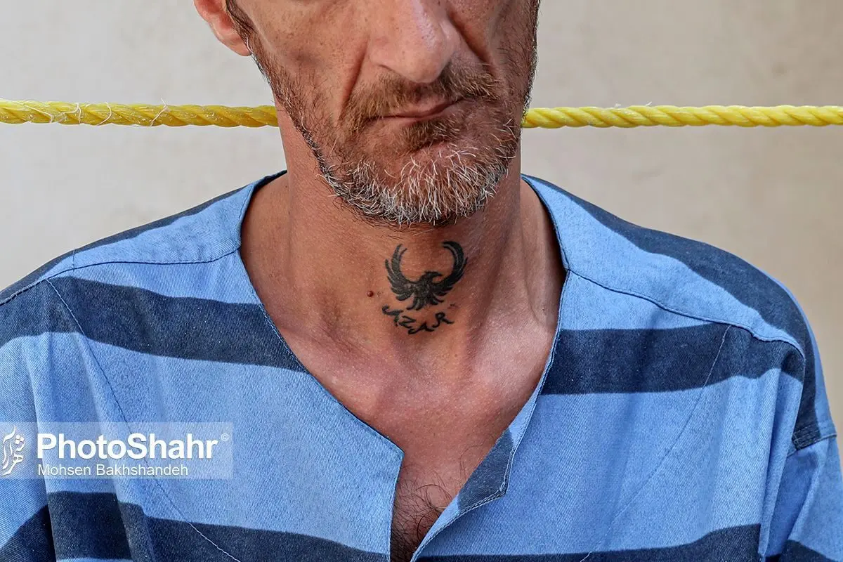 (تصاویر) بازسازی صحنه قتل هولناک با آسفالت