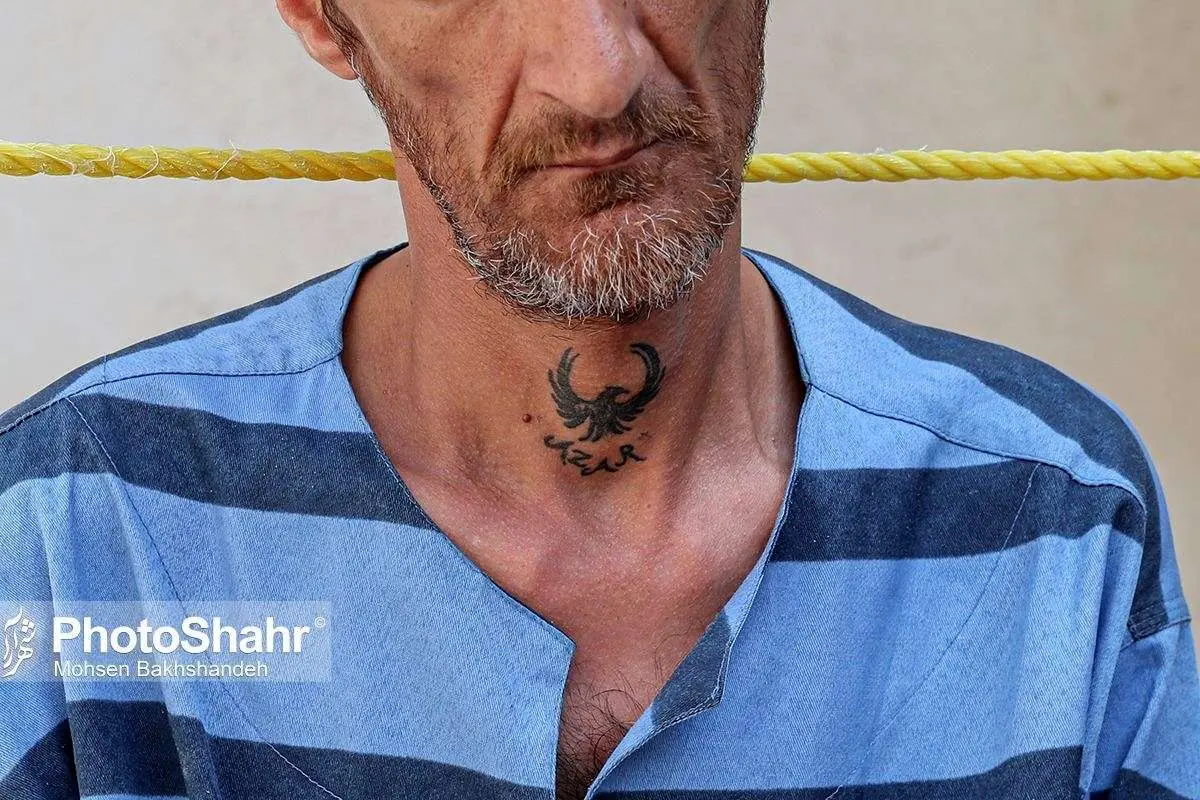 (تصاویر) بازسازی صحنه قتل هولناک با آسفالت