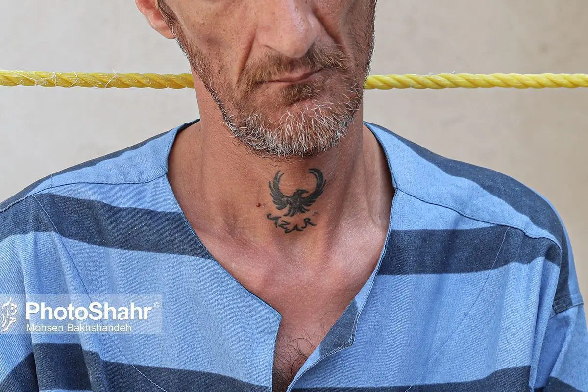 (تصاویر) بازسازی صحنه قتل هولناک با آسفالت