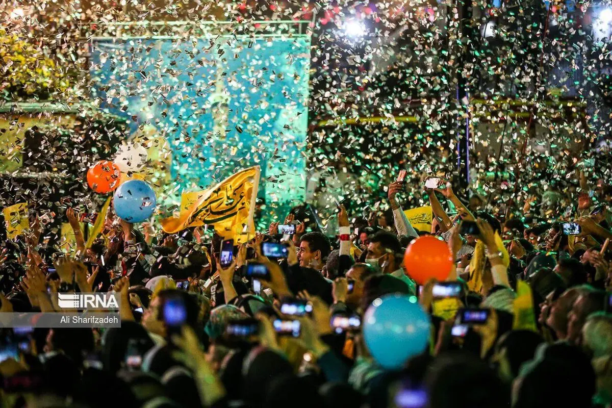 (تصاویر) اجتماع امام رضایی‌ها در میدان خراسان