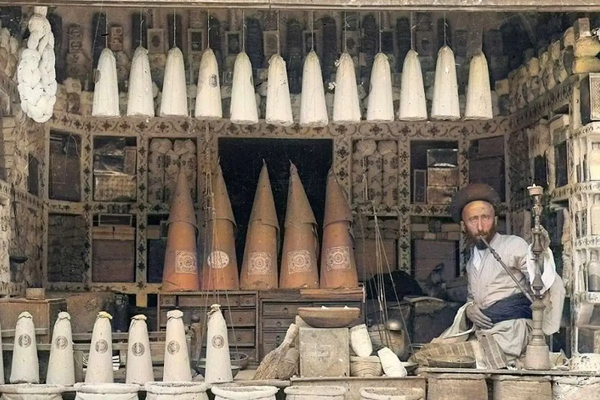 دو عکس دیدهنشده از «بازار رشت» در زمان قاجار