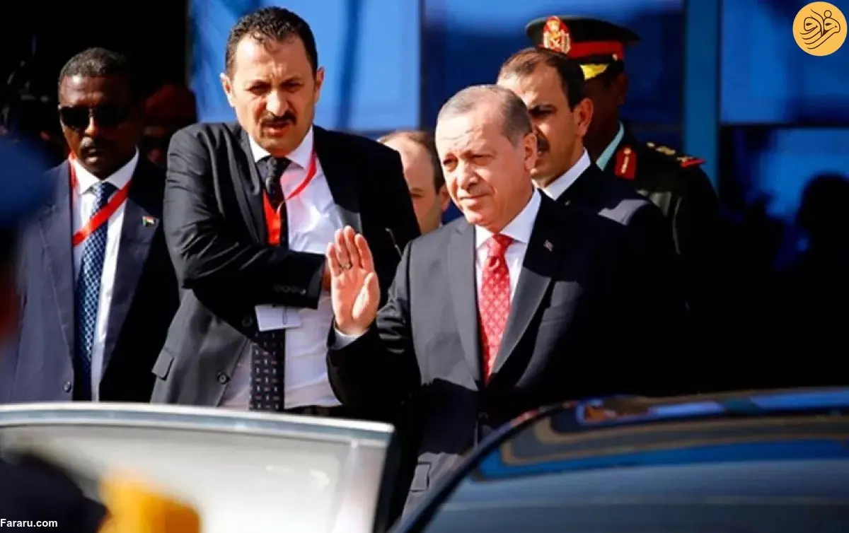 (ویدئو) وقتی اردوغان به محافظ خود هم اعتماد ندارد