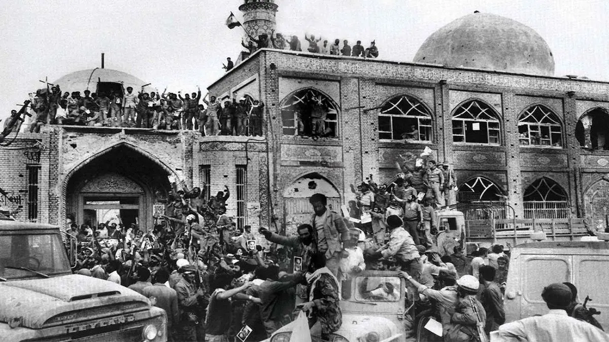 (ویدئو) تصاویر واقعی از آخرین لحظات آزادسازی خرمشهر