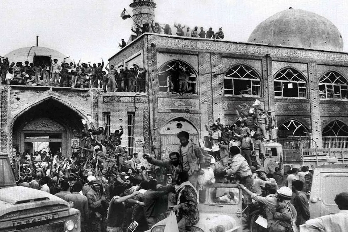 (ویدئو) تصاویر واقعی از آخرین لحظات آزادسازی خرمشهر