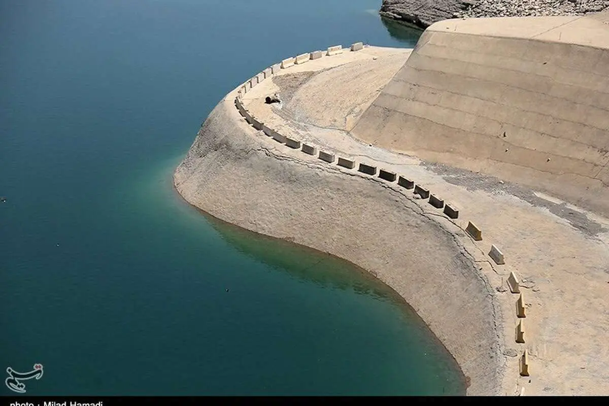 (تصاویر) تنش آبی در حوضه پایین دست سد کرخه