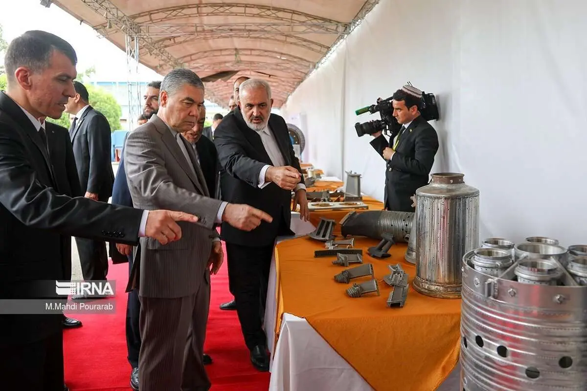 (تصاویر) بازدید رهبر ترکمنستان از گروه مپنا